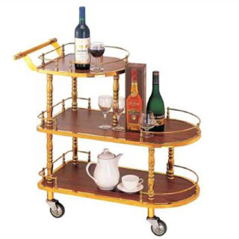 trolley golden table
